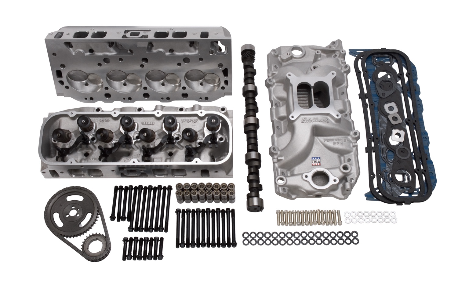 E-Street Top End Kit, Big Block Chevy, 354HP