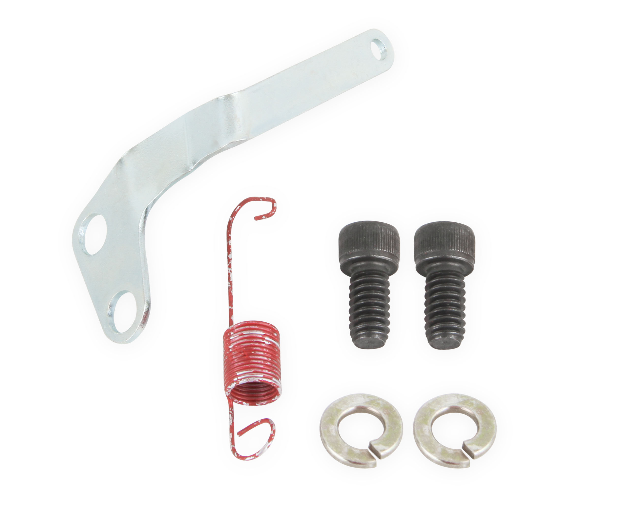 Ford Transmission Kickdown Bracket en Spring Kit, For Holley Street Warrior 2 Hole