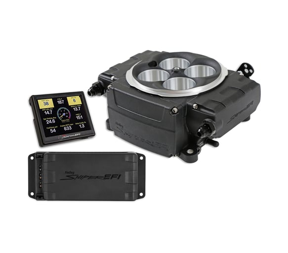 Holley Sniper 2 EFI, Black, Base Kit, With PDM