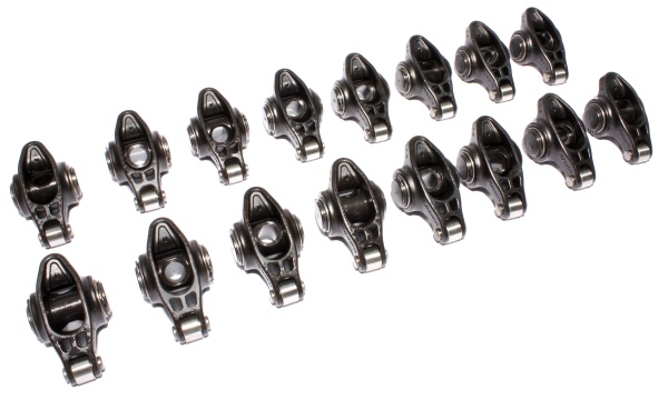 Rocker Arms, Chevrolet Small Block 1988-UP, Ultra Pro Magnum, 3/8" Stud, 1.6:1 Ratio, Set of 16