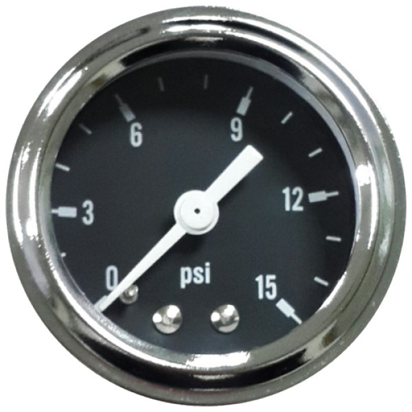 Fuel Pressure Gauge, 0-15PSI