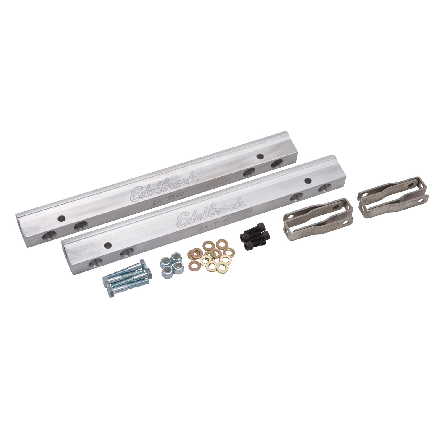 Fuel Rail Kit, Chevrolet Small Block E-tec (For use with Super Victor Manifold #29135)