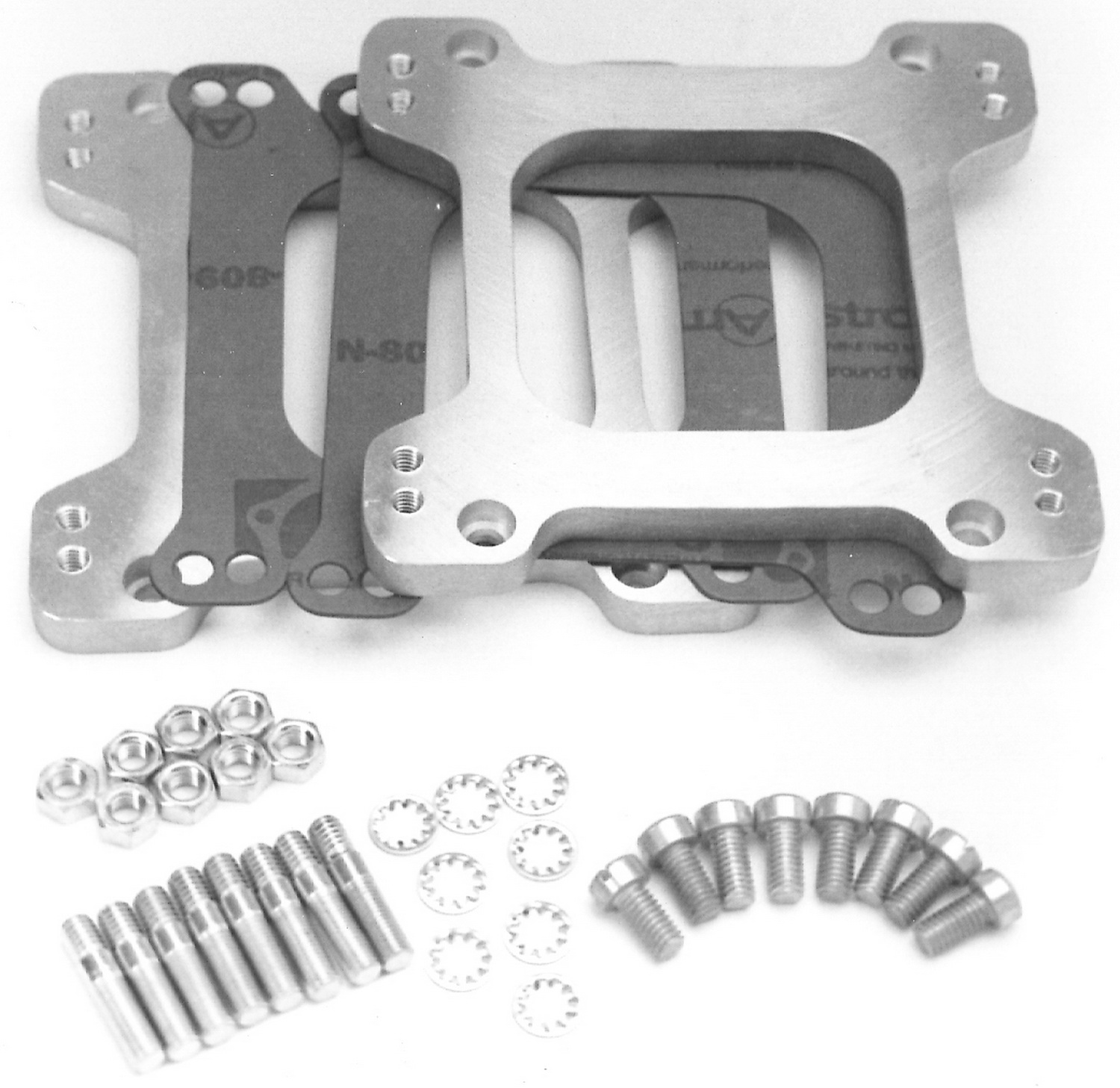 Adapters Square-Bore Sideways Mount, 2 Plates