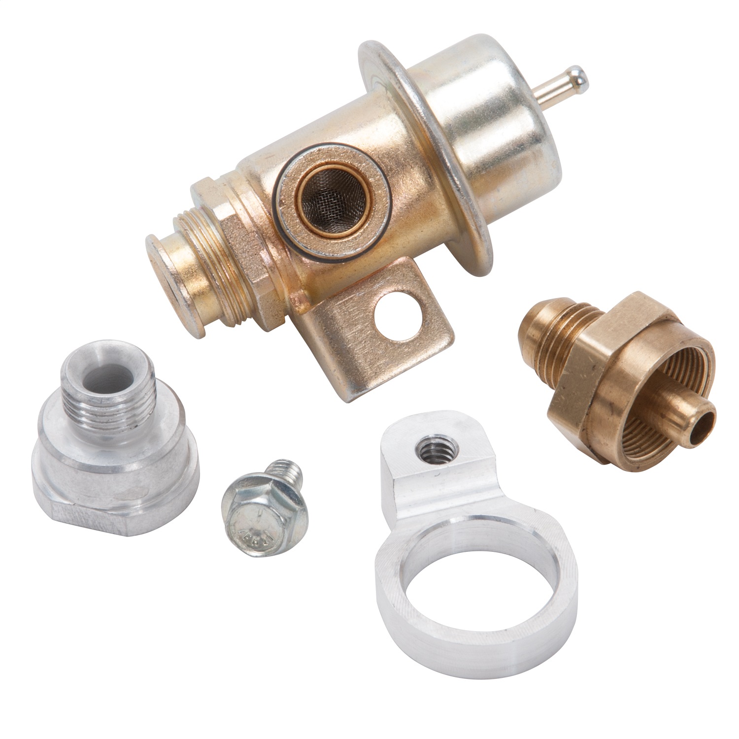 EFI Feul Pressure Regulator, Rail Mounted, -6 AN, 43 PSI