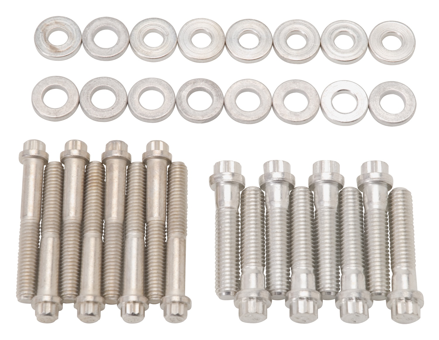 Plated Intake Bolt Kit, Ford Edelbrock RPM E-Boss 302 & E-Boss 351