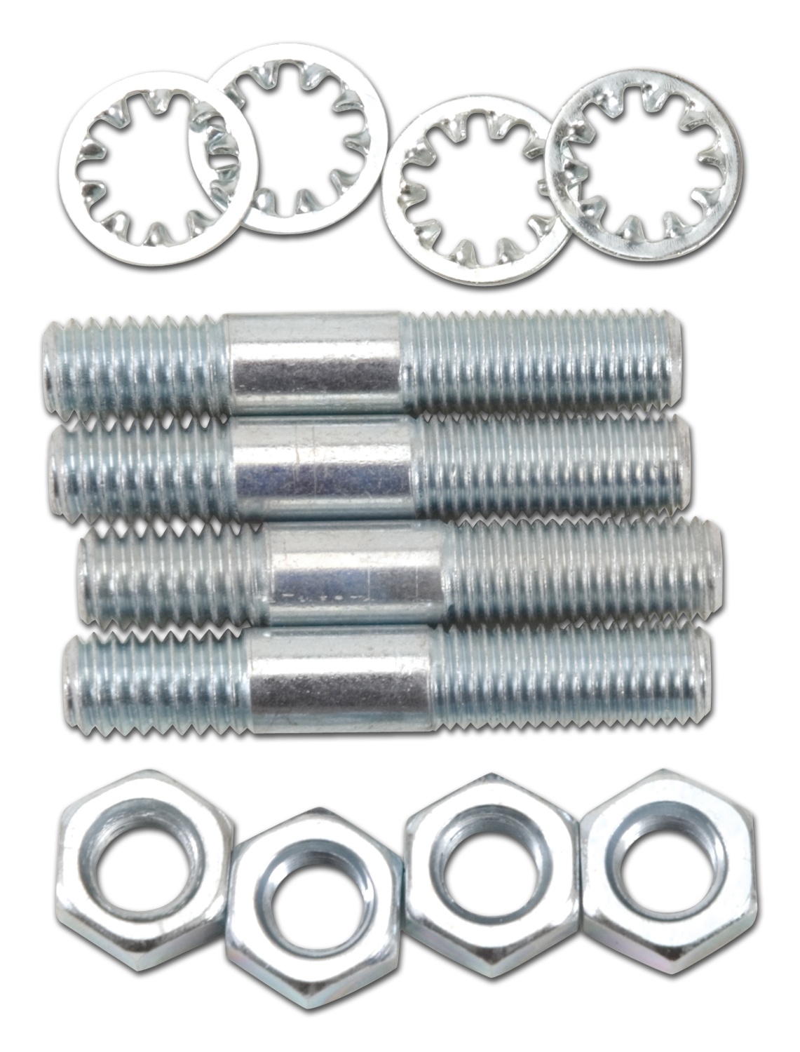 Carburetor Stud Kit, 1.75 Inch, Zinc