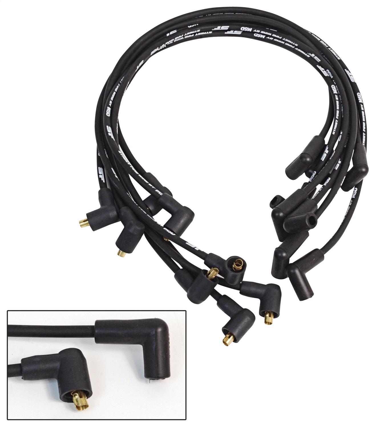 Street Fire Wire Set, Chevrolet 307-350 71-74, Socket