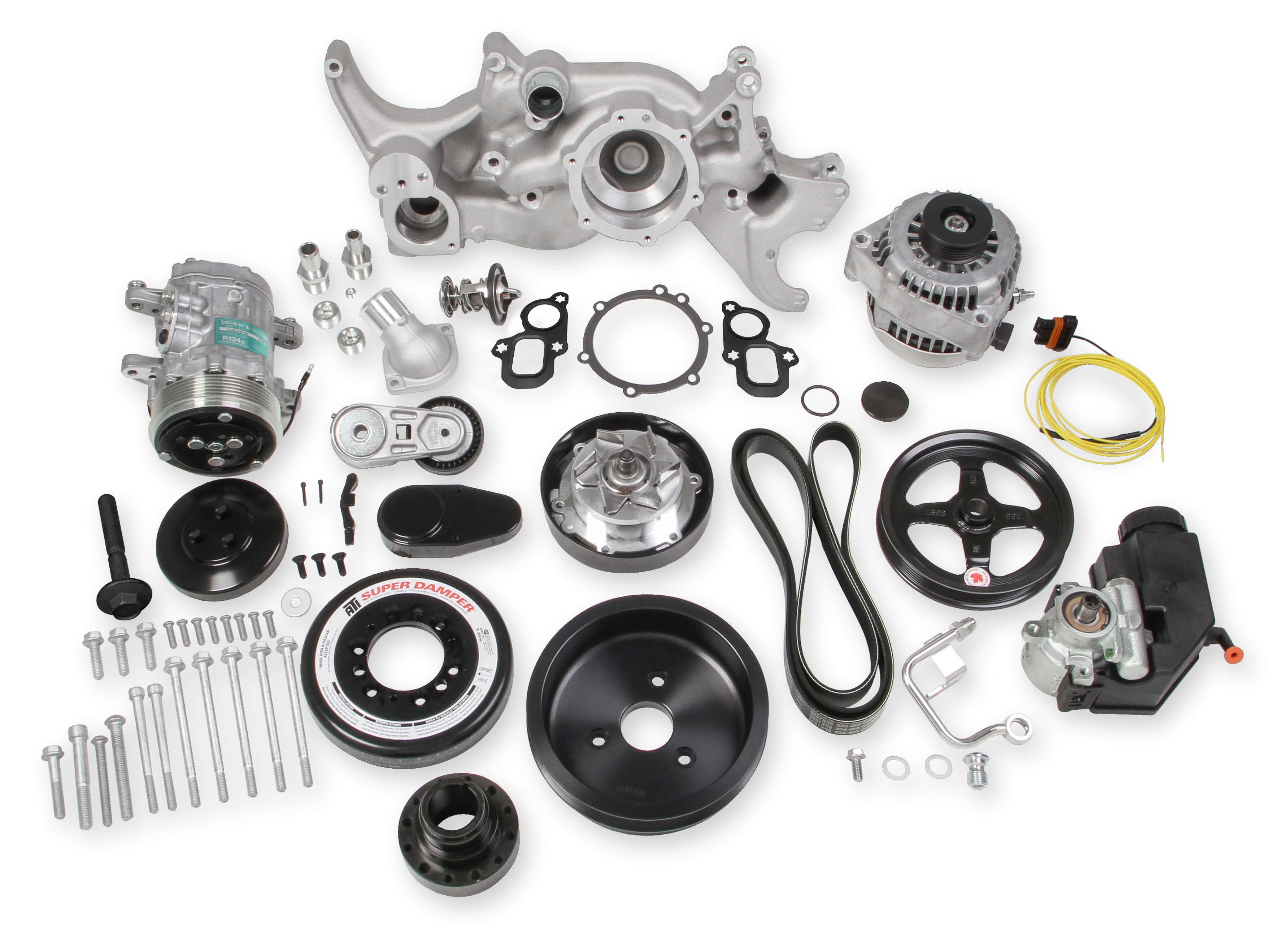 Mid-Mount Complete Accessory System, Chevrolet LT Gen V, with SFI Damper