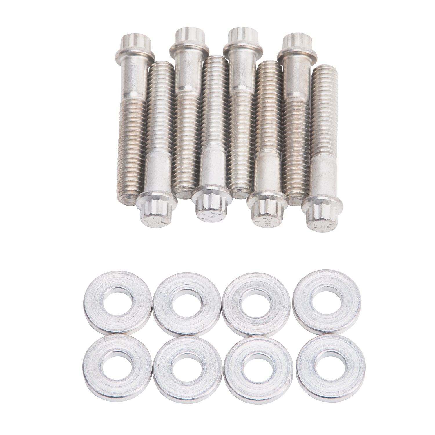 Plated Intake Bolt Kit, Chevrolet Small Block, Vortec/E-tec