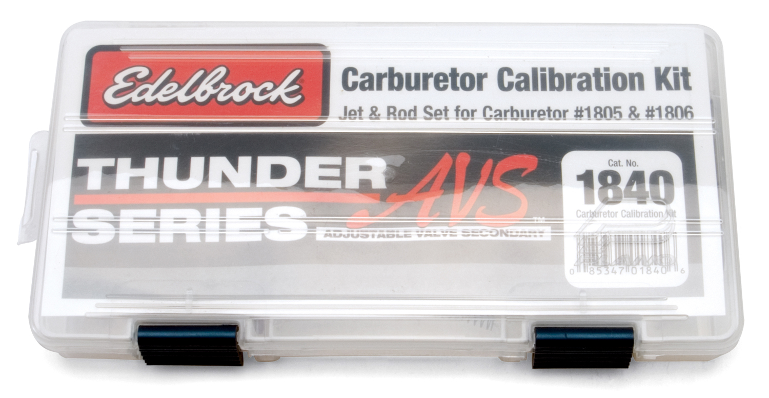 Calibration kit for Edelbrock 1805, 1806