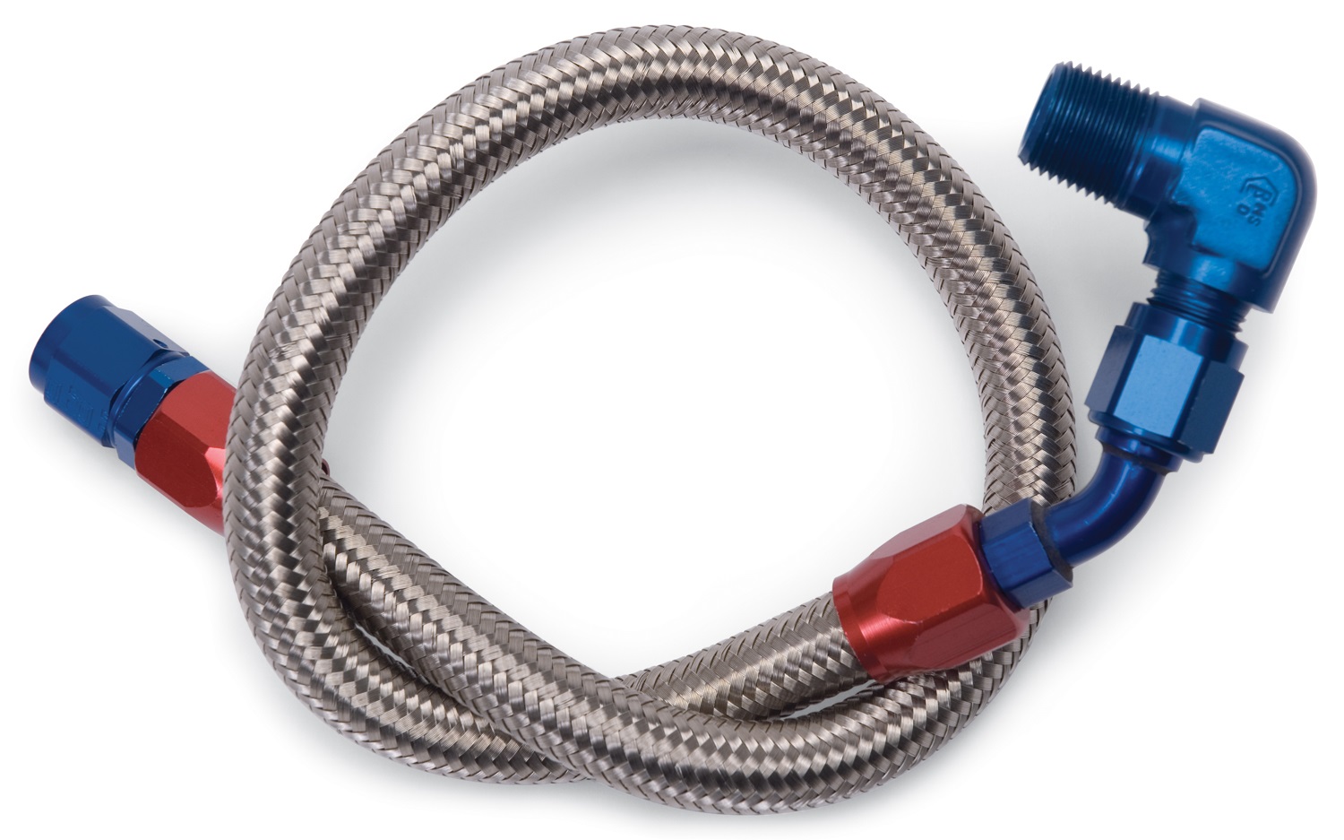 Fuel Hose Braided Stainless, For AMC, Chevy BB, Ford SB & 429/460, & Pontiac