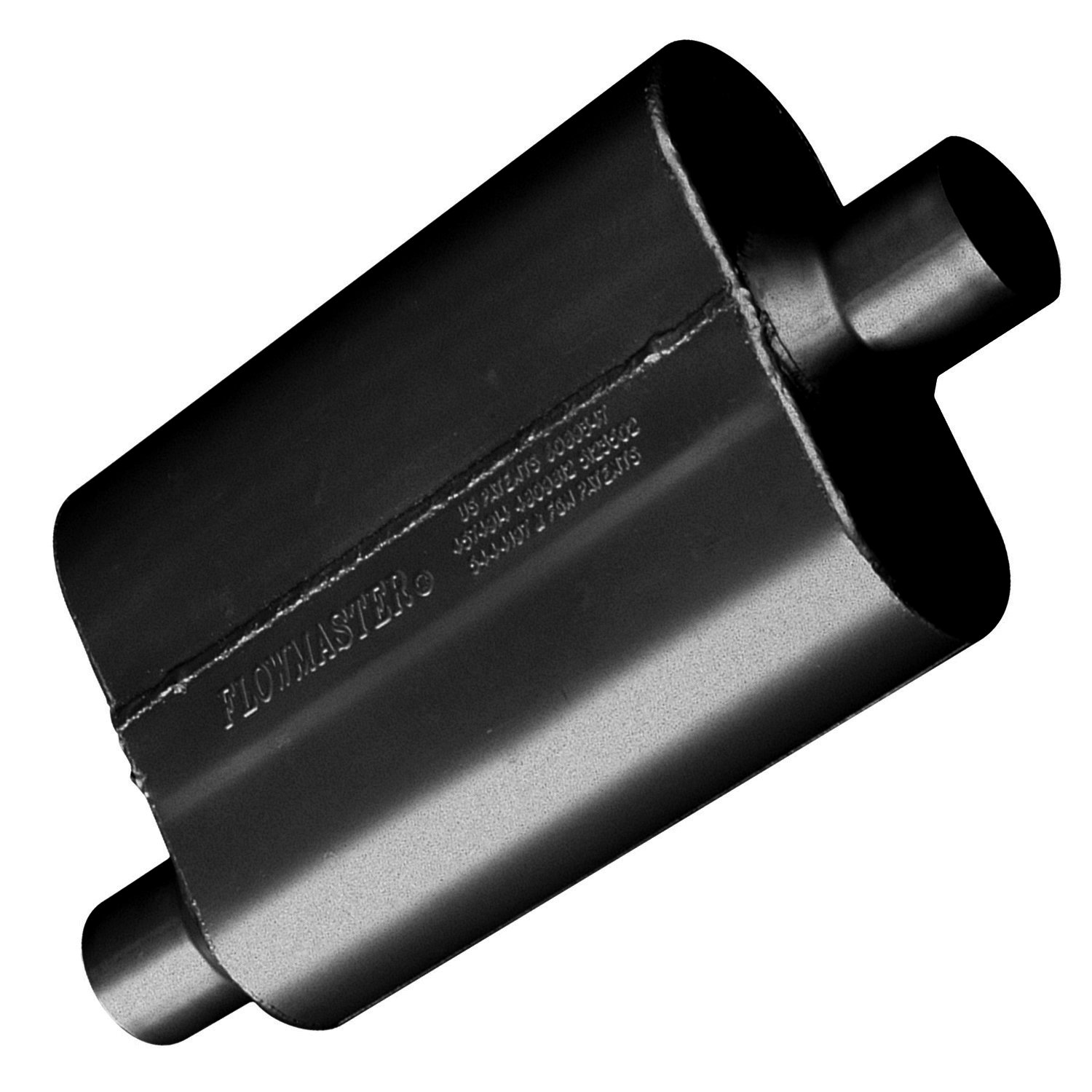 40 Series Chambered Muffler, 2.25 in(O)/out(C)