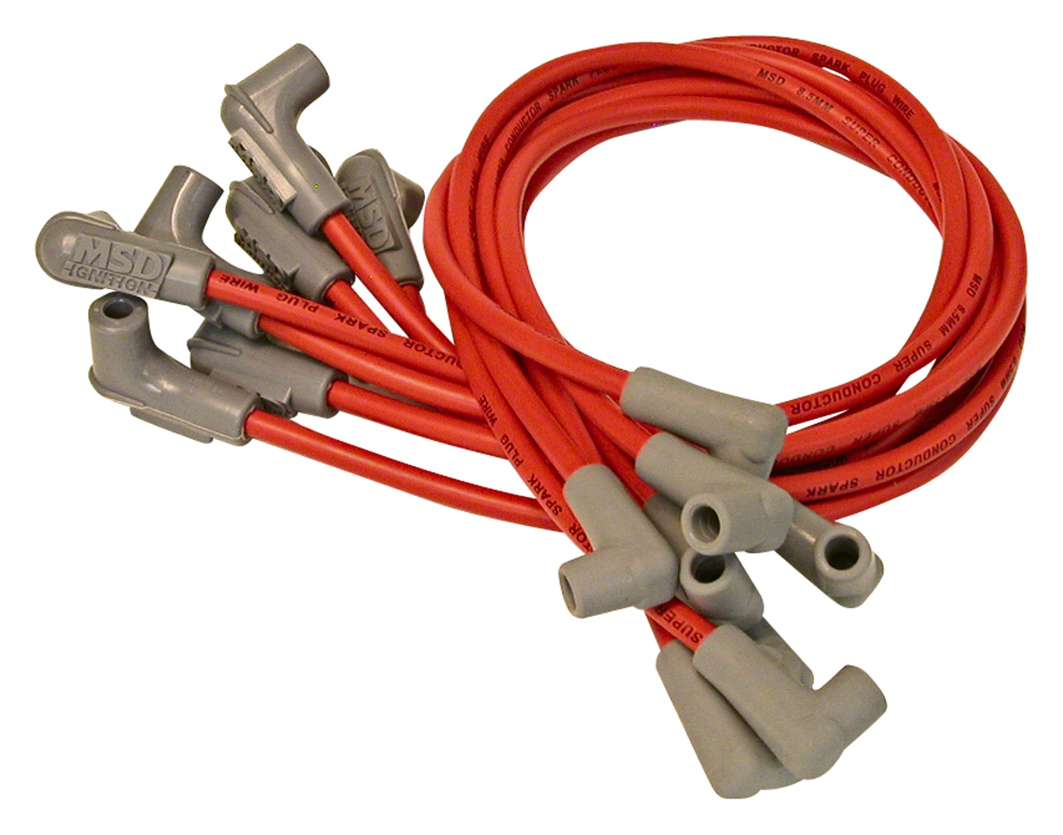 Super Conductor Wire Set, Chevrolet Big Block, With MSD Crab Cap