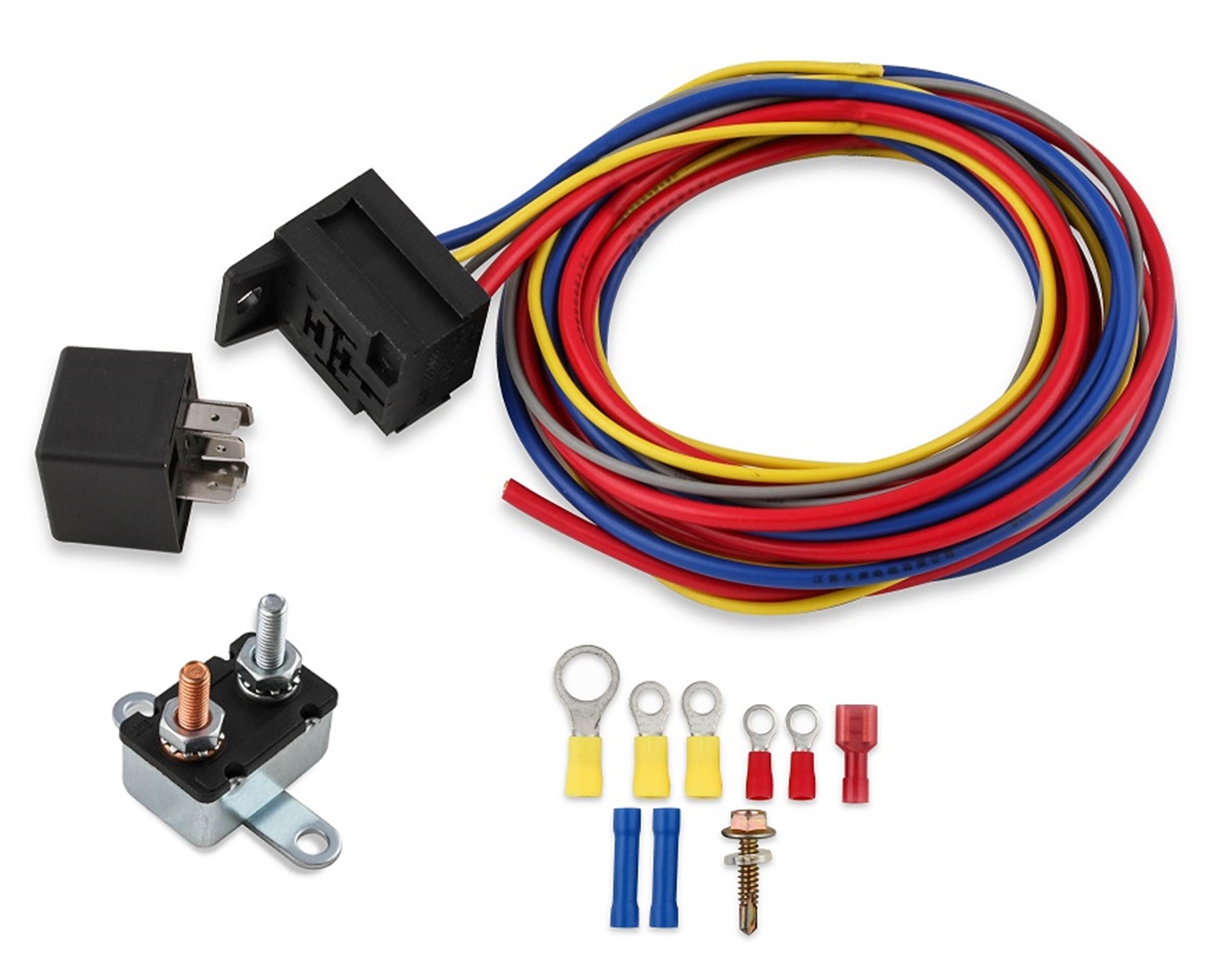 Electric Fan Harness & Relay Kit, Manual, 30A