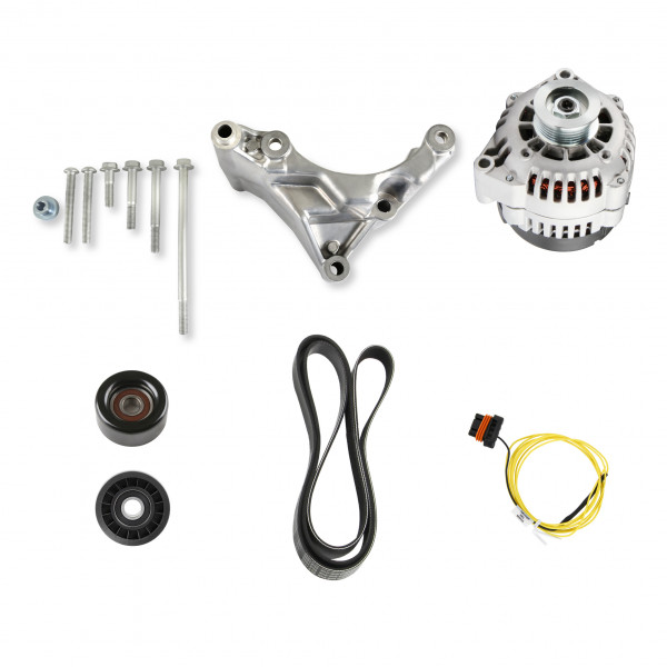 Holley Ford 7.3L Godzilla Alternator and Bracket Kit