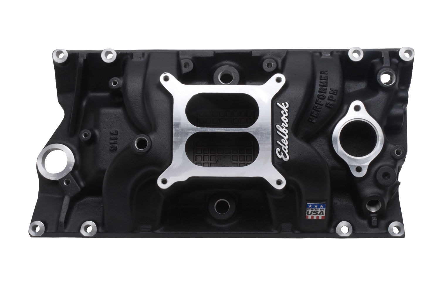 7116 Edelbrock - Performer RPM Manifold, Chevrolet Small Block, 96-up ...