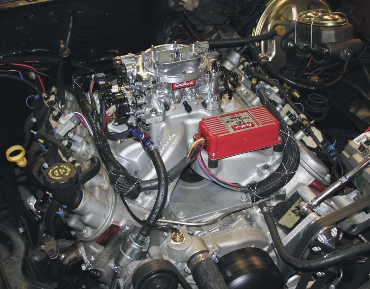 7118 Edelbrock - Performer RPM Manifold, Chevrolet LS-1 Carbureted ...