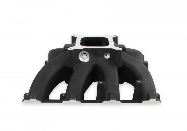 Holley Single Plane Split-Design Race Intake Manifold- GM LS3/L92- Black-4150