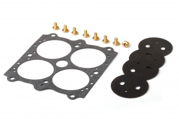 Carburetor Throttle Plate Kit, 1-11/16" Diameter, 0.093" Hole Size