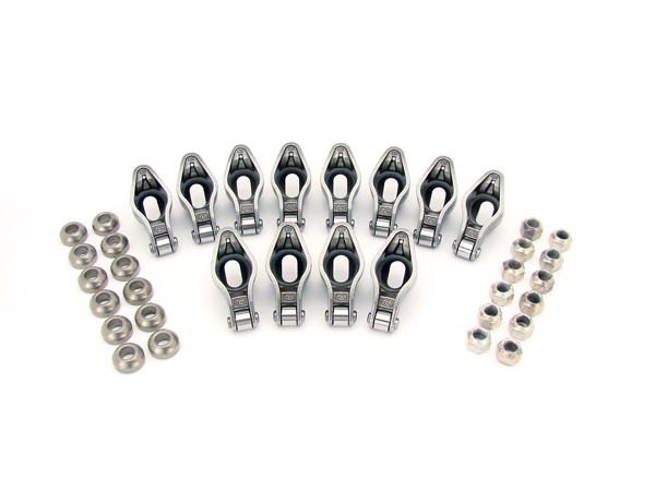 Rocker Arms, Chevrolet V6 1988-UP, Magnum, 3/8" Stud, 1.6:1 Ratio, Set of 12